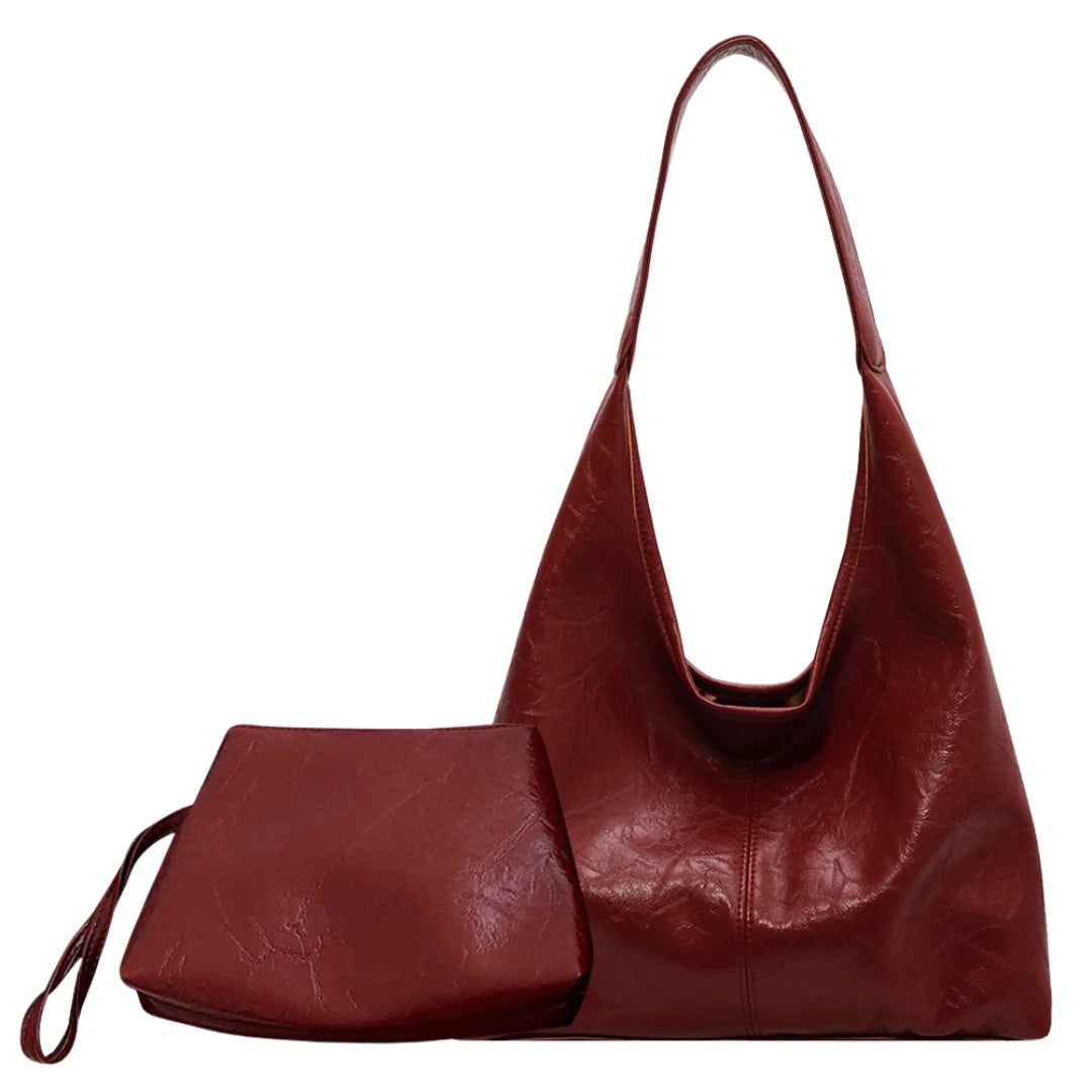 Distressed Leather Tote